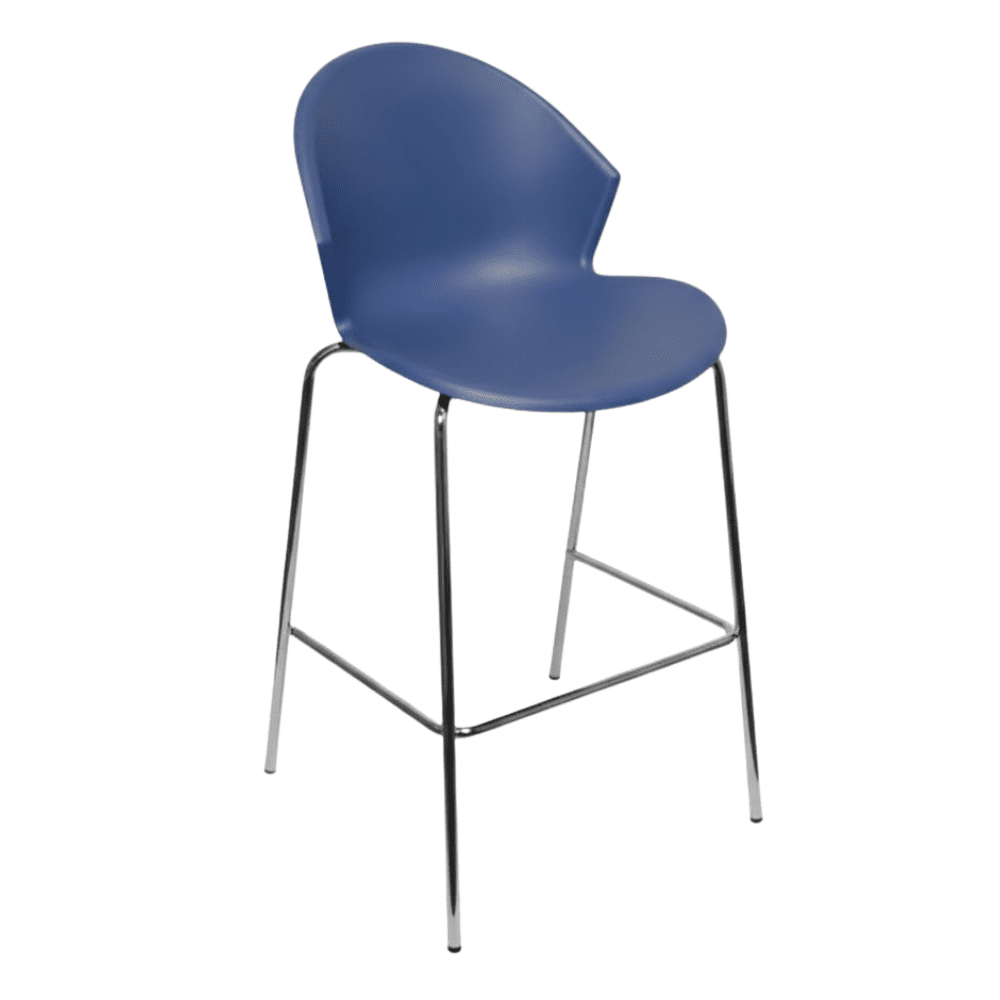 Silla Comercial Para Restaurante - ALBAR PL - 51 - Varios Colores - Plastico de Polipropileno - PL-51 C - NOGAL BEAT - NOGAL BEAT - Sillas
