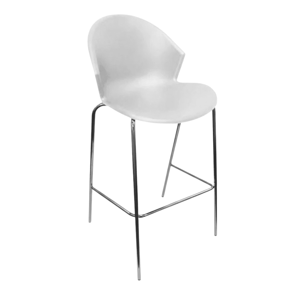 Silla Comercial Para Restaurante - ALBAR PL - 51 - Varios Colores - Plastico de Polipropileno - PL-51 C - NOGAL BEAT - NOGAL BEAT - Sillas
