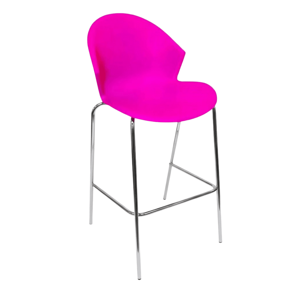 Silla Comercial Para Restaurante - ALBAR PL - 51 - Varios Colores - Plastico de Polipropileno - PL-51 C - NOGAL BEAT - NOGAL BEAT - Sillas