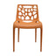 Silla Comercial Para Restaurante - GERSA E - 32050 - Varios Colores - Asiento y Respaldo En Polipropileno - E - 32053 - GERSA - NOGAL BEAT - Sillas