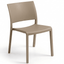 Silla comercial Resol Fiona de fibra de vidrio con polipropileno, apilable para restaurante