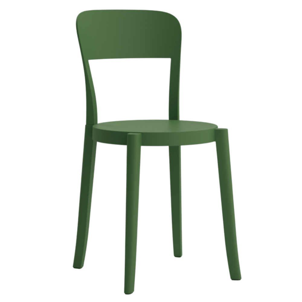 Silla Comercial para Restaurante Resistente a Rayos UV - COLOS TORRE - Varios Colores - para Ambiente Salino - TORRE - Colos - NOGAL BEAT - Sillas