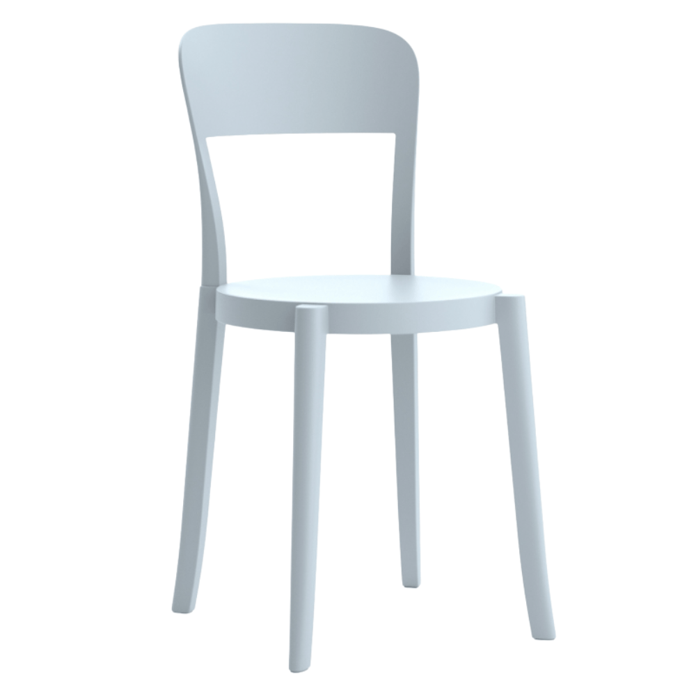 Silla Comercial para Restaurante Resistente a Rayos UV - COLOS TORRE - Varios Colores - para Ambiente Salino - TORRE - Colos - NOGAL BEAT - Sillas