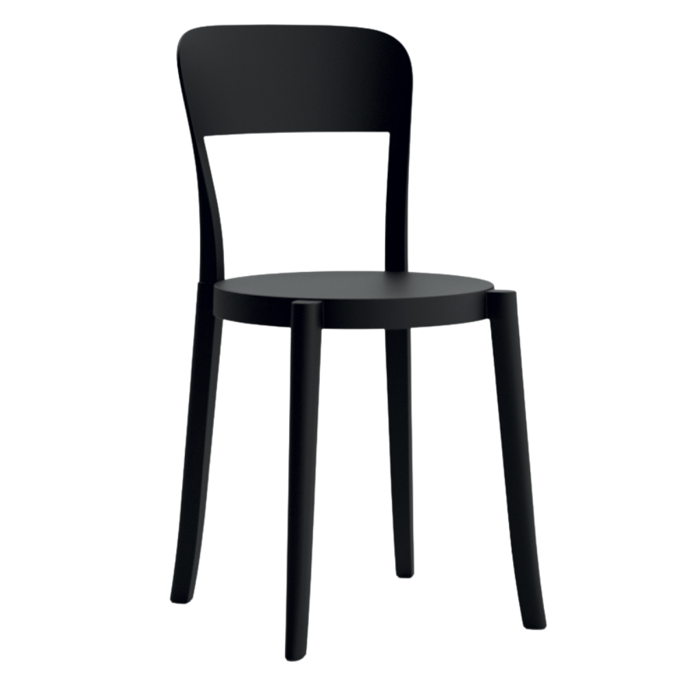 Silla Comercial para Restaurante Resistente a Rayos UV - COLOS TORRE - Varios Colores - para Ambiente Salino - TORRE - Colos - NOGAL BEAT - Sillas