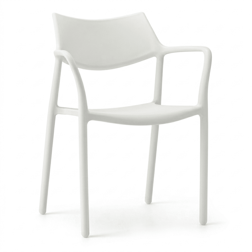 Silla Comercial para Restaurante - RESOL SPLASH AIRE - Varios Colores - Asiento y Respaldo en Polipropileno - 5955 - Resol - NOGAL BEAT - Silla Comercial Interior