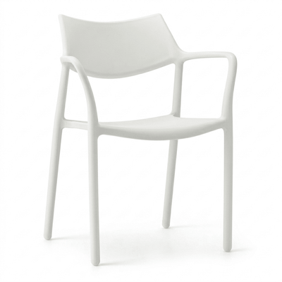 Silla Comercial para Restaurante - RESOL SPLASH AIRE - Varios Colores - Asiento y Respaldo en Polipropileno - 5955 - Resol - NOGAL BEAT - Silla Comercial Interior