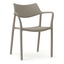 Silla Comercial para Restaurante - RESOL SPLASH AIRE - Varios Colores - Asiento y Respaldo en Polipropileno - 7172 - Resol - NOGAL BEAT - Silla Comercial Interior