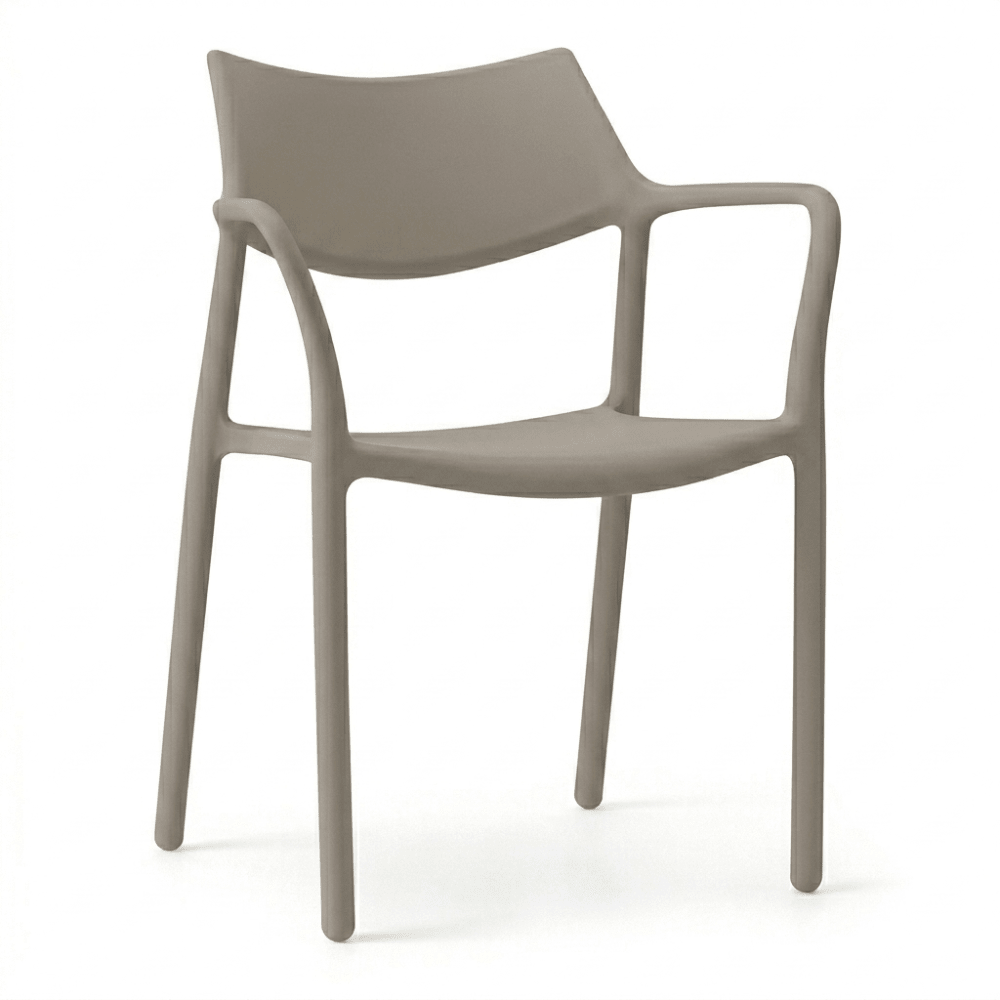 Silla Comercial para Restaurante - RESOL SPLASH AIRE - Varios Colores - Asiento y Respaldo en Polipropileno - 7172 - Resol - NOGAL BEAT - Silla Comercial Interior