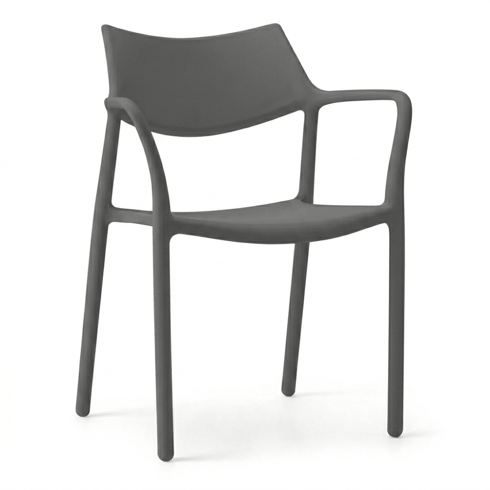 Silla Comercial para Restaurante - RESOL SPLASH AIRE - Varios Colores - Asiento y Respaldo en Polipropileno - 5954 - Resol - NOGAL BEAT - Silla Comercial Interior