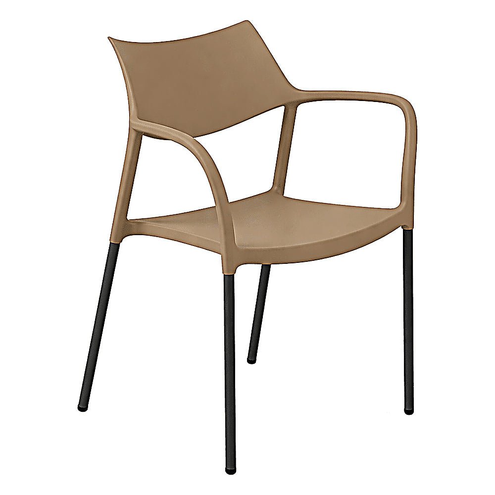 Silla Comercial para Restaurante - RESOL SPLASH BAR - Varios Colores - Patas de Acero - 07174 - Resol - NOGAL BEAT - Silla Comercial Interior