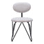 Silla Comercial para Restaurante - ZUO NOVI - Varios Colores - Asiento y Respaldo Tapizados - 110017 - Zuo - NOGAL BEAT - Silla Comercial Interior