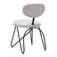 Silla Comercial para Restaurante - ZUO NOVI - Varios Colores - Asiento y Respaldo Tapizados - 110017 - Zuo - NOGAL BEAT - Silla Comercial Interior