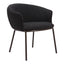 Silla Comercial para Salón de Eventos - ZUO ESSEN - Varios Colores - Asiento y Respaldo Tapizados en Tejido Texturizado - 110102 - Zuo - NOGAL BEAT - Silla Comercial Interior