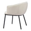 Silla Comercial para Salón de Eventos - ZUO ESSEN - Varios Colores - Asiento y Respaldo Tapizados en Tejido Texturizado - 110101 - Zuo - NOGAL BEAT - Silla Comercial Interior