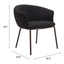 Silla Comercial para Salón de Eventos - ZUO ESSEN - Varios Colores - Asiento y Respaldo Tapizados en Tejido Texturizado - 110102 - Zuo - NOGAL BEAT - Silla Comercial Interior