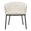 Silla Comercial para Salón de Eventos - ZUO ESSEN - Varios Colores - Asiento y Respaldo Tapizados en Tejido Texturizado - 110101 - Zuo - NOGAL BEAT - Silla Comercial Interior