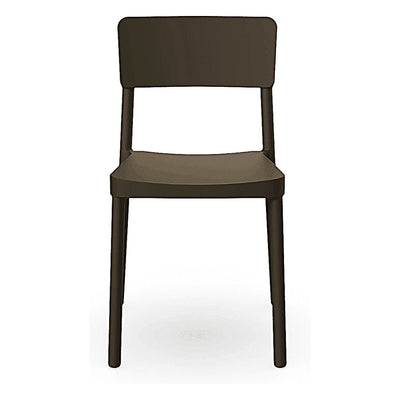 Silla Comercial para Terraza Protección UV - RESOL LISBOA - Varios Colores - Asiento y Respaldo en Polipropileno - 00814 - Resol - NOGAL BEAT - Silla Comercial Exterior