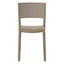 Silla Comercial para Terraza Protección UV - RESOL SPOT - Varios Colores - Asiento y Respaldo en Polipropileno - 01653 - Resol - NOGAL BEAT - Silla Comercial Exterior