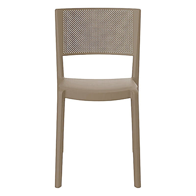 Silla Comercial para Terraza Protección UV - RESOL SPOT - Varios Colores - Asiento y Respaldo en Polipropileno - 01653 - Resol - NOGAL BEAT - Silla Comercial Exterior