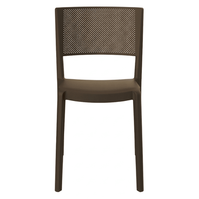 Silla Comercial para Terraza Protección UV - RESOL SPOT - Varios Colores - Asiento y Respaldo en Polipropileno - 1651 - Resol - NOGAL BEAT - Sillas
