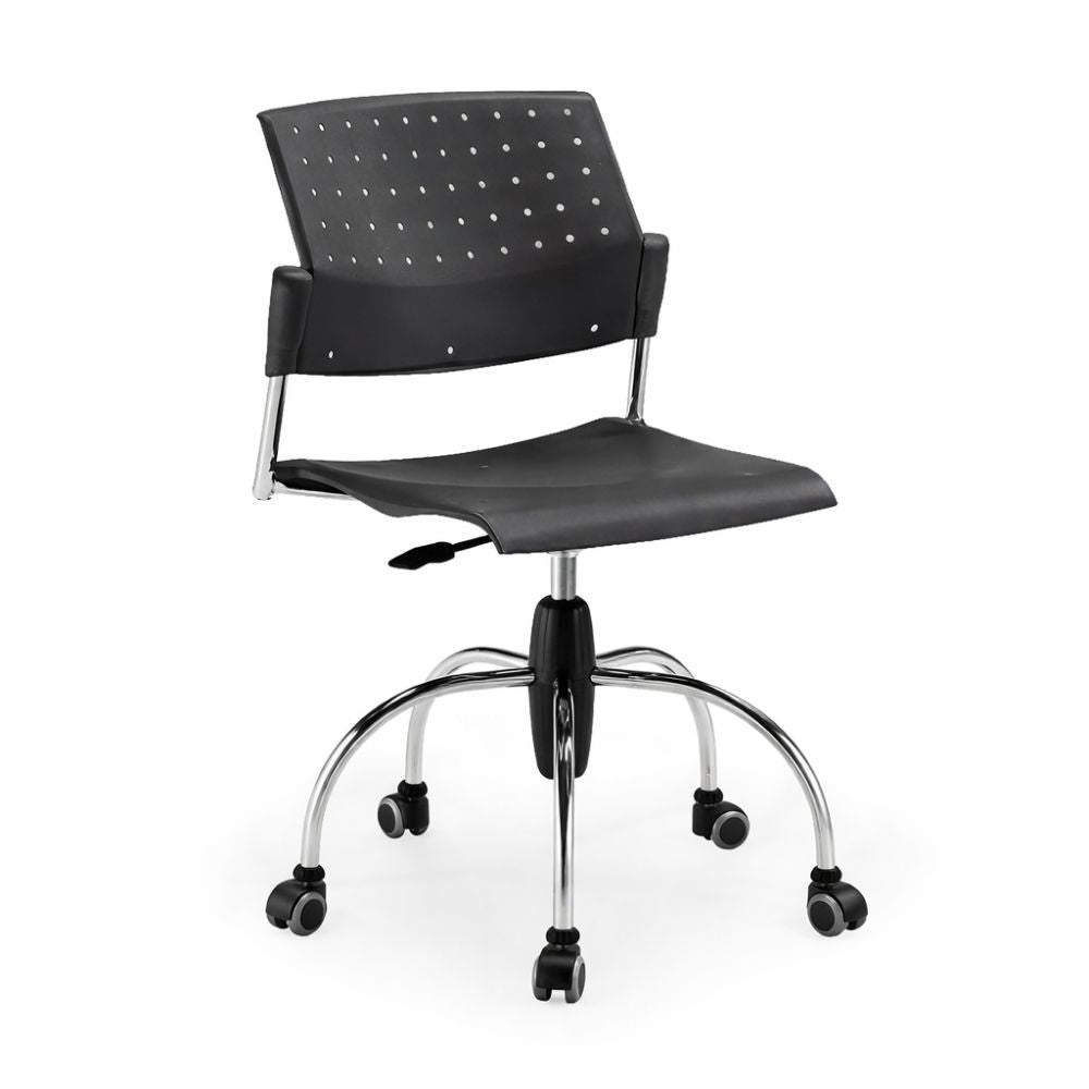 Silla de Oficina Ajuste Altura Pistón - LABENZE ARETA 101 - 0220G - Varios Colores - Giratoria sin Brazos - 101-0220G - Labenze - NOGAL BEAT - Sillas de Oficina