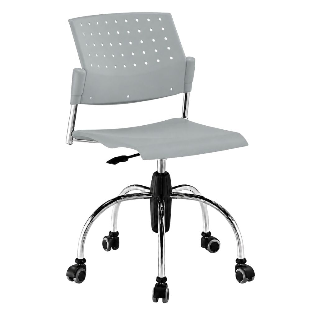 Silla de Oficina Ajuste Altura Pistón - LABENZE ARETA 101-0220G - Varios Colores - Giratoria sin Brazos - 101-0220G - Labenze - NOGAL BEAT - Silla Secretarial