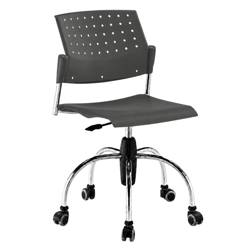 Silla de Oficina Ajuste Altura Pistón - LABENZE ARETA 101-0220G - Varios Colores - Giratoria sin Brazos - 101-0220G - Labenze - NOGAL BEAT - Silla Secretarial