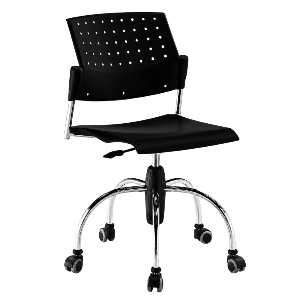 Silla de Oficina Ajuste Altura Pistón - LABENZE ARETA 101-0220G - Varios Colores - Giratoria sin Brazos - 101-0220G - Labenze - NOGAL BEAT - Silla Secretarial