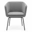 Silla de Oficina de Recepción - LABENZE MEG - Varios Colores - Tapizado con Respaldo y Descansabrazos - 155-10445-NGO GRADO 0 - Labenze - NOGAL BEAT - Silla de Visita