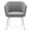 Silla de Oficina de Recepción - LABENZE MEG - Varios Colores - Tapizado con Respaldo y Descansabrazos - 155-10445-CRO GRADO 0 - Labenze - NOGAL BEAT - Silla de Visita