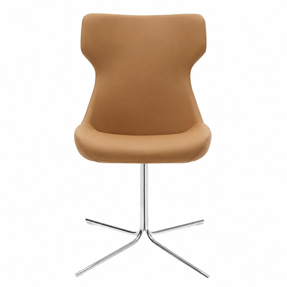 Silla de recepción LABENZE NELL tapizada con respaldo envolvente