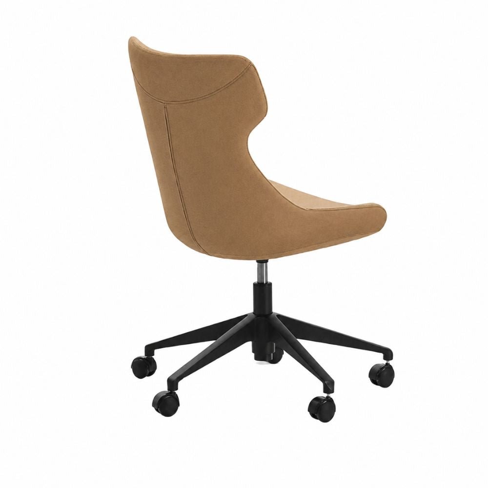 Silla de Oficina de Recepción Variadas - LABENZE NELL - Varios Colores - Tapizado con Respaldo - 155-20725-NGO GRADO 0 - Labenze - NOGAL BEAT - Silla de Visita