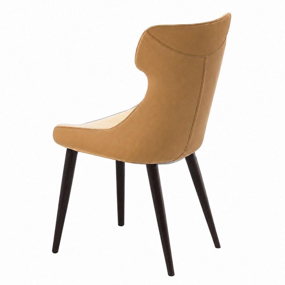 Silla de recepción LABENZE NELL tapizada con respaldo envolvente