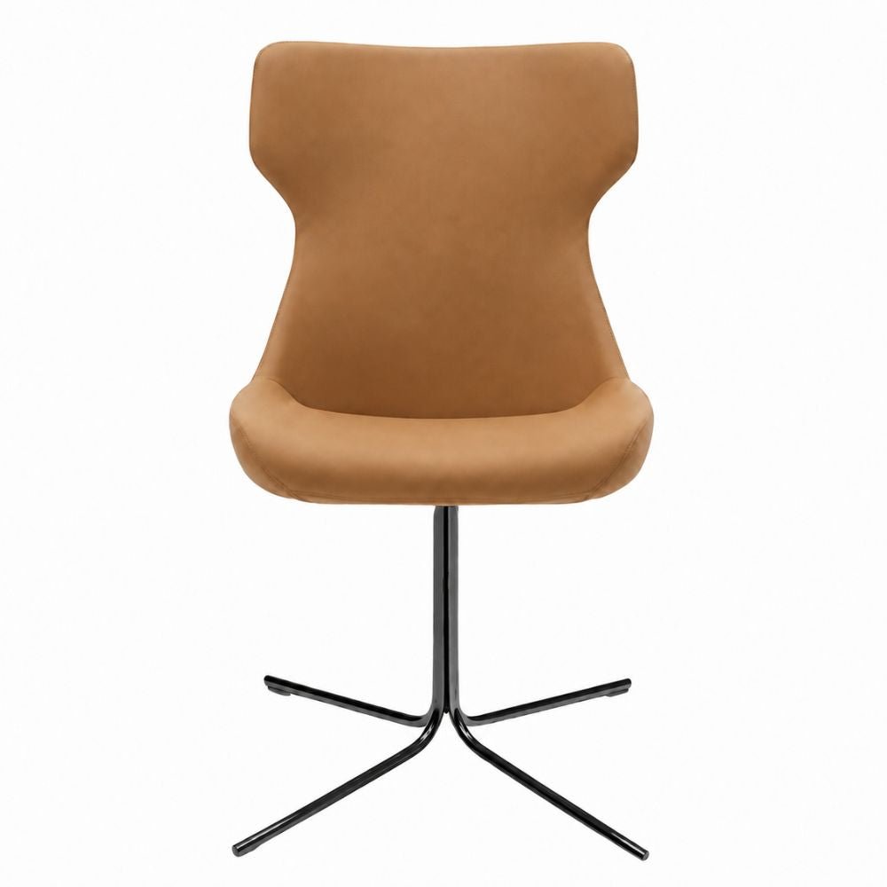 Silla de recepción LABENZE NELL tapizada con respaldo envolvente