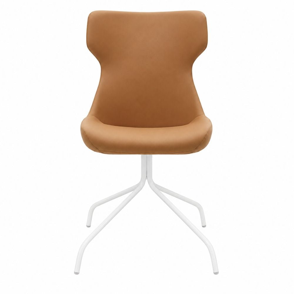 Silla de Oficina de Recepción Variadas - LABENZE NELL - Varios Colores - Tapizado con Respaldo - 155-20720-BCO GRADO 0 - Labenze - NOGAL BEAT - Silla de Visita