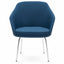 Silla de Oficina de Sala de Espera - LABENZE ANNETTE - Varios Colores - Tapizado y Cojín Individual - 155-10745-CRO GRADO 0 - Labenze - NOGAL BEAT - Silla de Visita