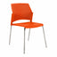Silla de Oficina de Sala de Espera Respaldo Multiperforado - LABENZE REPLAY 106 - 00620 - Varios Colores - Fija sin Brazos y Patas Tubular Pintado Cromo - 106-00620 - Labenze - NOGAL BEAT - Sillas de Oficina