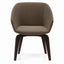 Silla de Oficina de Sala de Espera Varios Diseños - LABENZE BRECK - Varios Colores - Tapizado con Respaldo y Descansabrazos - 155-10800-000 GRADO 0 - Labenze - NOGAL BEAT - Silla de Visita