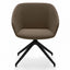 Silla de Oficina de Sala de Espera Varios Diseños - LABENZE BRECK - Varios Colores - Tapizado con Respaldo y Descansabrazos - 155-10840-NGO GRADO 0 - Labenze - NOGAL BEAT - Silla de Visita