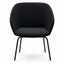 Silla de Oficina de Sala de Espera Varios Diseños - LABENZE BRECK - Varios Colores - Tapizado con Respaldo y Descansabrazos - 155-30845-NGO GRADO 0 - Labenze - NOGAL BEAT - Silla de Visita