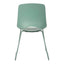 Silla de Oficina de Visita Trineo - VERSA ALTUS PITCH - Varios Colores - Asiento y Respaldo en Polipropileno - AL-612 - VERSA - NOGAL BEAT - Silla de Visita