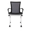 Silla de Oficina de Visita - VERSA ALTUS - Estructura Aluminio - Asiento Abatible y Respaldo Reclinable en Malla - AL-2516 - VERSA - NOGAL BEAT - Silla de Visita