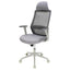 Silla de Oficina Directiva - KINGSTRONG RUAN 8323W SILL0904938 - Varios Colores - Respaldo en Malla y Asiento Tapizado - SILL0904938 - Mundo In - NOGAL BEAT - Silla Directiva