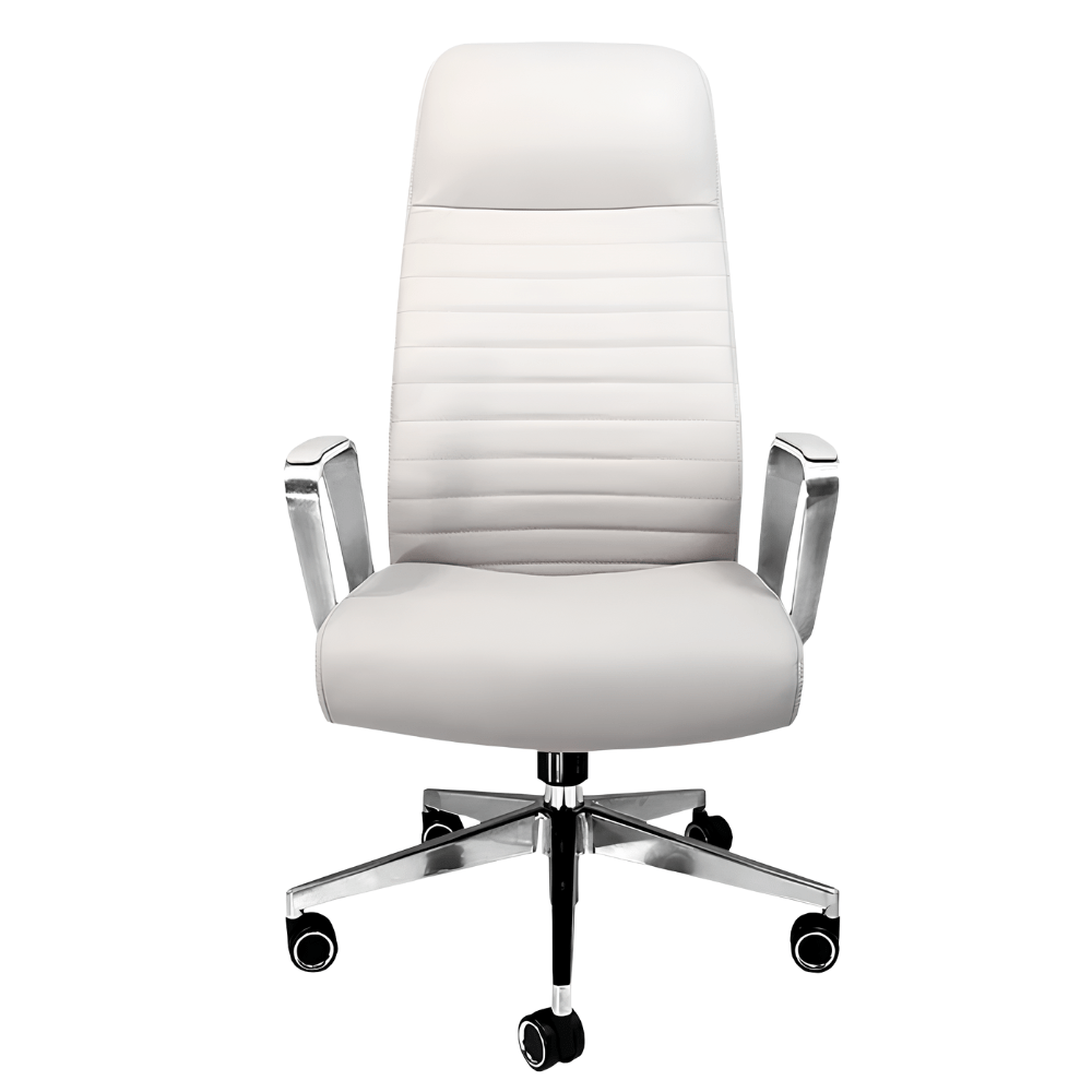 Silla de Oficina Directiva - NOGAL BEAT MALLORCA ALTO - Varios Colores - Asiento y Respaldo Tapizado - MALLORCA ALTO - MOBILIARIO EN MOVIMIENTO - NOGAL BEAT - Silla de Oficina