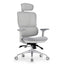 Silla de Oficina Ejecutiva Cabecera Ajustable - VERSA ERGOSTAR FRITZ - Gris - Respaldo en Malla y Asiento Tapizado - ES-250 - VERSA - NOGAL BEAT - Silla Ejecutiva