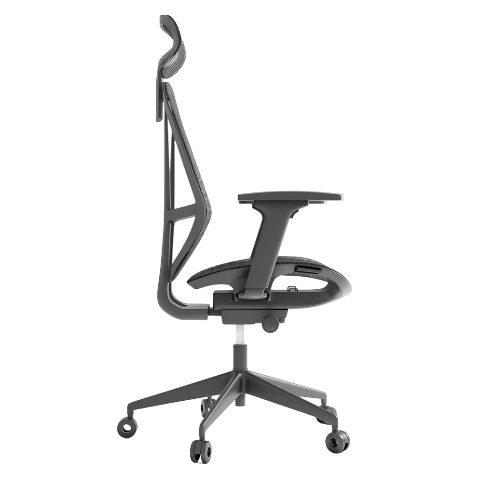 Silla de Oficina Ejecutiva Ergonómica - OFFIHO BLACK GLOVE OHE - 505 - Negro - Respaldo y Asiento en Malla - OHE-505 - OFFIHO - NOGAL BEAT - Sillas de Oficina