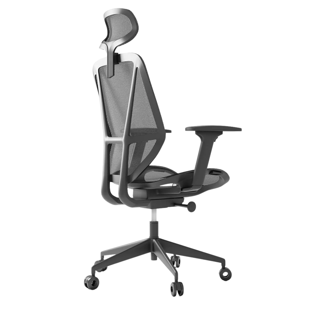 Silla de Oficina Ejecutiva Ergonómica - OFFIHO BLACK GLOVE OHE - 505 - Negro - Respaldo y Asiento en Malla - OHE-505 - OFFIHO - NOGAL BEAT - Sillas de Oficina