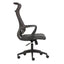 Silla de Oficina Ejecutiva - NOGAL BEAT ALZETTE - Negro - Respaldo en Malla y Asiento Tapizado - Alzette - MOBILIARIO EN MOVIMIENTO - NOGAL BEAT - Sillas de Oficina