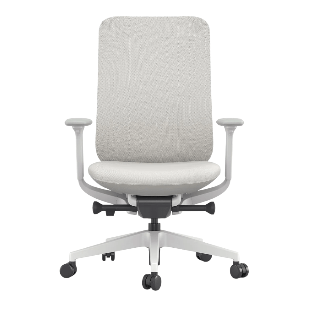 Silla de Oficina Ejecutiva - OFFIHO BLACK KHUDI OHE - 44 - Varios Colores - Respaldo y Asiento Tapizados - OHE-44Arena - OFFIHO - NOGAL BEAT - Silla de oficina