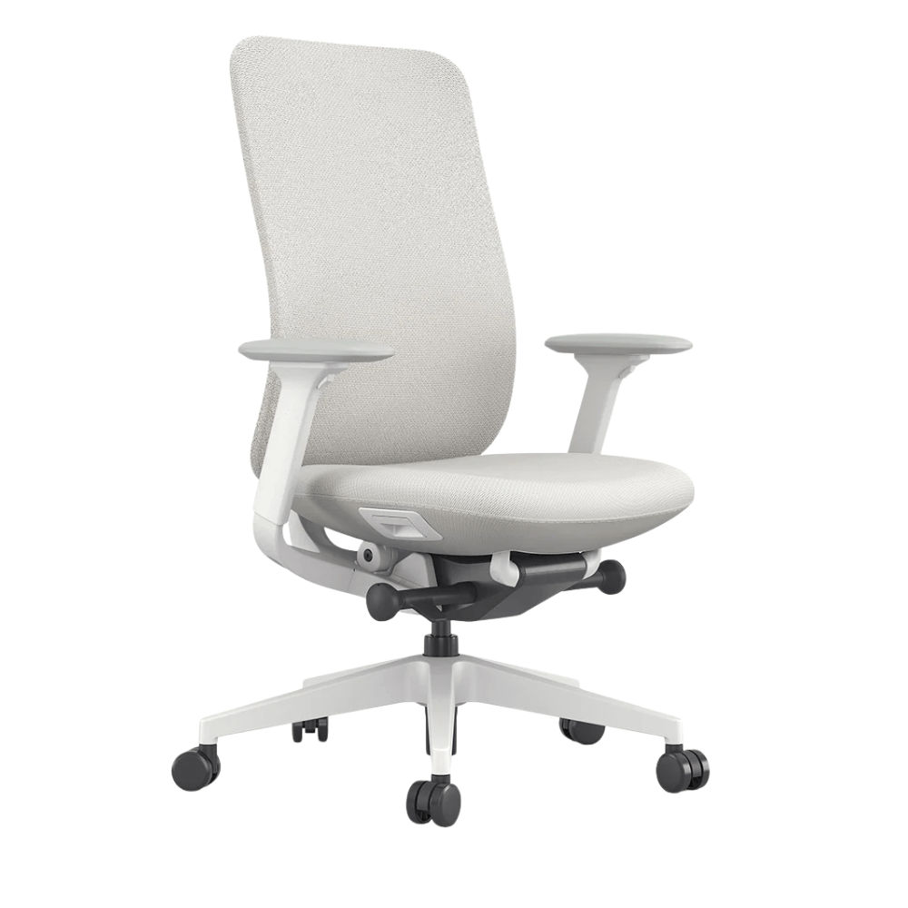 Silla de Oficina Ejecutiva - OFFIHO BLACK KHUDI OHE - 44 - Varios Colores - Respaldo y Asiento Tapizados - OHE-44Arena - OFFIHO - NOGAL BEAT - Silla de oficina